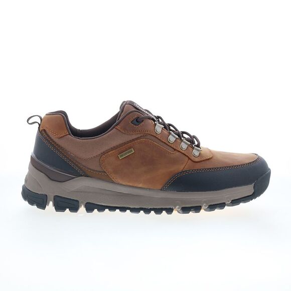 Dunham Mens Alpine Waterproof Lace Up Brown Shoes (NWT)